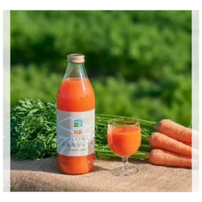 【9月お野菜便注文者限定】奈良県産　人参ジュース　200ml　数量限定